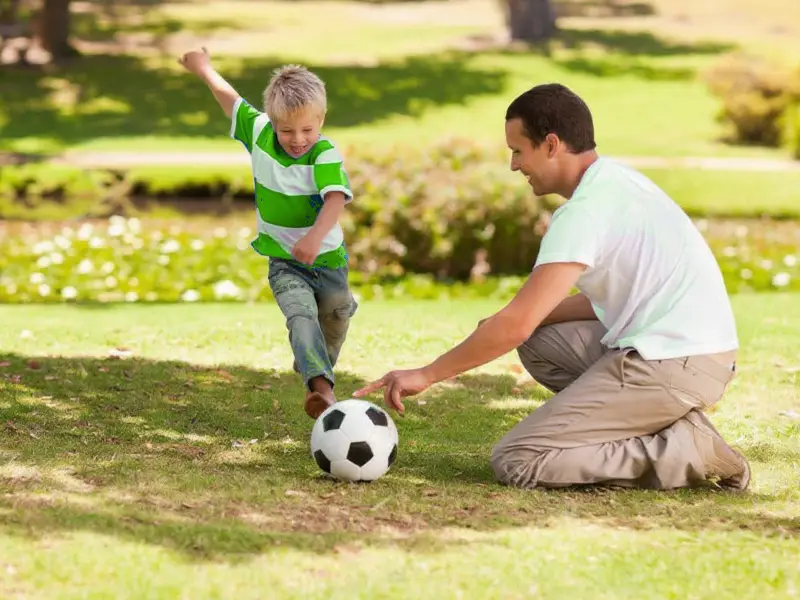 futbol-papa-i-syn Футбол папа и сын